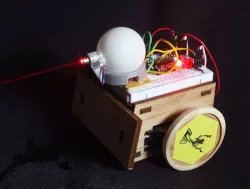 Laser Diode and Ping Pong Ball Holder