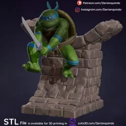 Leonardo / Teenage Mutant Ninja Turtles Fanart