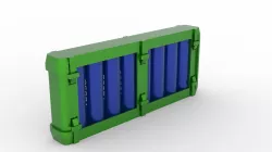 li-ion hücre 18650 holder