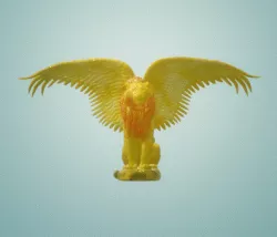 Lion with wings