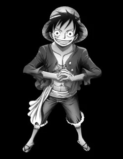 Litophane Luffy One Piece