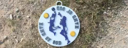 Llavero la mano de dios - Hand of god key chain