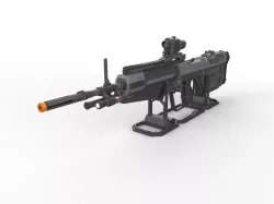 M392 Rifle - Halo - Printable 3d model - STL files