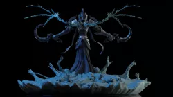 Malthael Diablo 3 STL 3D print model