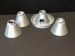 Marble Run Compatible Cone Style Bases