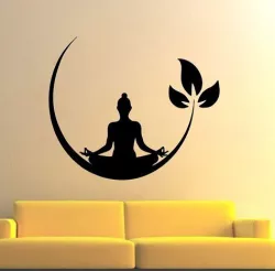 Meditating Buddha Wall Art Decor