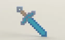 MInecraft Sword - Key Ring