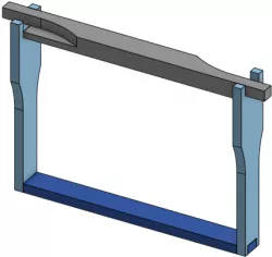 Miniplus interlocking frame