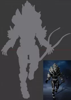 Monster X Silhouette - Godzilla Final Wars 2004
