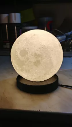 Moon lamp base