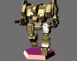MW4 Templar Battletech Miniature