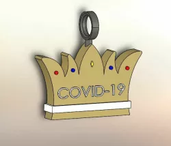 Necklace, Necklace by Covid-19