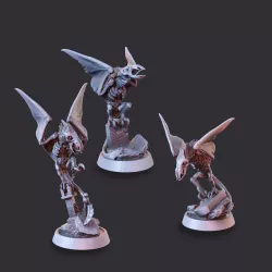 Nightmare Gargoyles Set