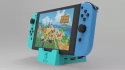 Nintendo Switch Dock Animal Crossing New Horizons Edition 3D Printable Model Fan-Art