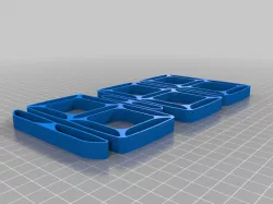 Organic 7 segment display