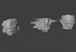 Pack Mate Dragon Ball (Young Goku + Piccolo + Freezer Mecha)