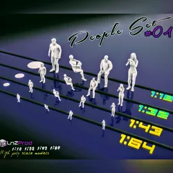People set scale models #1