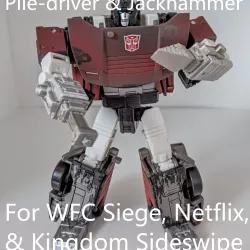 Pile-driver & Jackhammer for WFC Siege/Kingdom Sideswipe