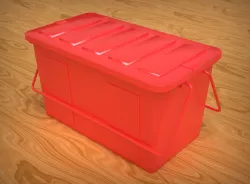 Plastic Box 3D Model