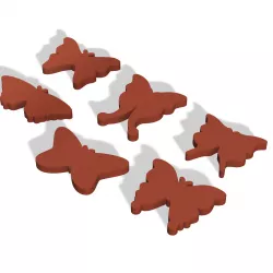 POLYMER CLAY BUTTERFLY CUTTERS X6 DESIGNS