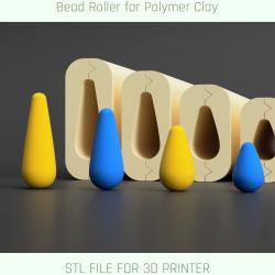New 3D Printed Paper Bead Rollers 