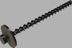 Polystyrene foam Screw