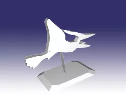 Pteranodon - Dinosaur toy Design for 3D Printing