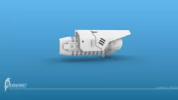 Pulse rifle SIDE WEAPON FOR U220 KHARON APC - OPTION PART