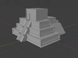 PYRAMID TECOLOLTEHIDALGO PRAMIDE