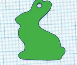 Rabbit Keychain