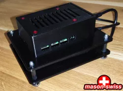 Raspberry Pi Case for NAS with Minirack, openmediavault