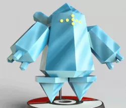 Regice - LEGENDARY - FAN ART - POKÉMON FIGURINE -POKEMON