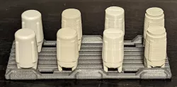 Replacement Mini-missiles for Macross VF-1 Super / Strike Bandai DX Chogokin