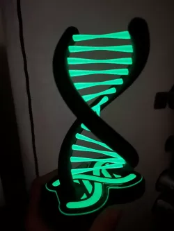 RGB DOUBLE HELIX DNA LAMP - Micro USB Socket & Closed Bottom - with Arduino Code