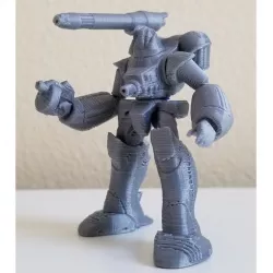 Robotech RPG Tactics Male Power Armor Macross Zentraedi Nousjadeul-Ger Shoulder Cannon
