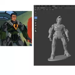 Robotech RPG Tactics Zentraedi Heavy Armor Infantry Serau-Ger
