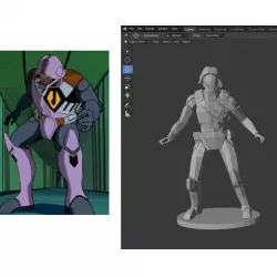 Robotech RPG Tactics Zentraedi Light Armor Infantry Gluu-Ger