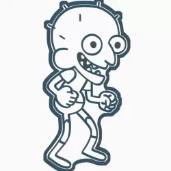 RYAN SUMOUSKI COOKIE CUTTER - CARTOON CLARENCE