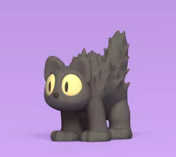 Scared Cat