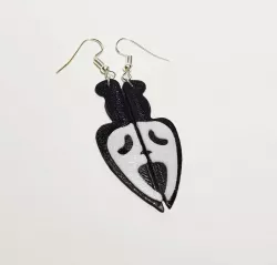Scream Knife Earrings