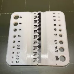Screw/Bolt Sizing Jig (Remix)