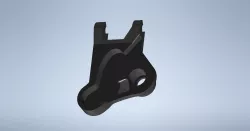 Shimano XT/SLX brake level piston guide right bottom