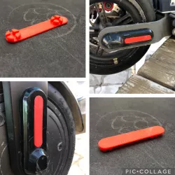 Side cover for scooter