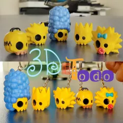 SIMPSON HORROR SKULL SET