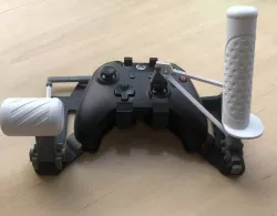 Snap-on XBOX gamepad HOTAS joystick