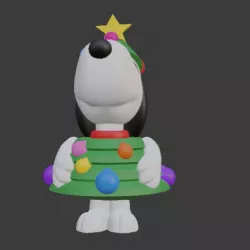 SNOOPY CHRISTMAS TREE