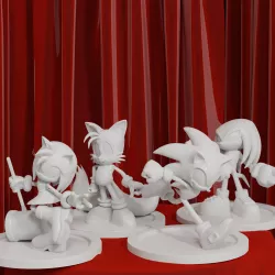 Sonic and friends