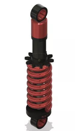 Sports car shock absorber