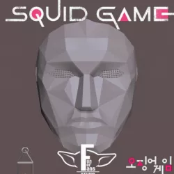 SQUID GAME MASK LEADER : SQUID GAME LEADER MASK