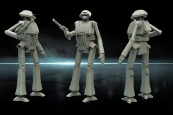 Star wars legion tactical droid commander
